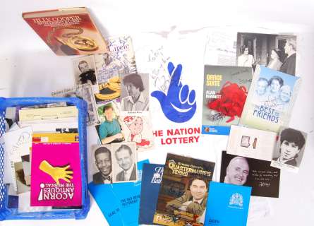 LARGE COLLECTION OF AUTOGRAPHS & RELATED EPHEMERA | Auctioneum Ltd