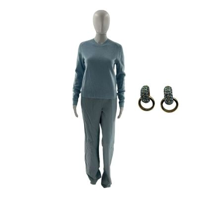 Oh What Fun Zazzy Tims Screen Worn Earrings, Dress Pants & Sweater Ch 4 | VIP Fan Auctions