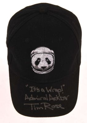 Lot 5248 - Star Wars - The Last Jedi. Star Wars crew cap, signed by Tim Rose the puppeteer and actor who…