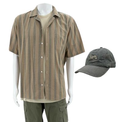 Lot 58: Mercy Rob Nelson Screen Worn Shirt, T-Shirt, Pants & Hat Ch 3 Sc Multiple | VIP Fan Auctions