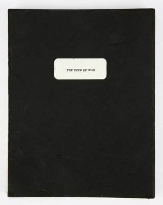The Dogs Of War (1980) - Original Screenplay / Film Script from Wendell Mayes - dated 1974. A rare… | Ewbank’s