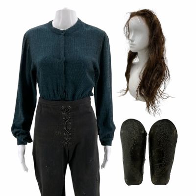 The Bluff Ercell Screen Worn Stunt Double Shirt, Pants, Std Wig & Gaiters Ch 5 Sc Multiple Level 2 | VIP Fan Auctions