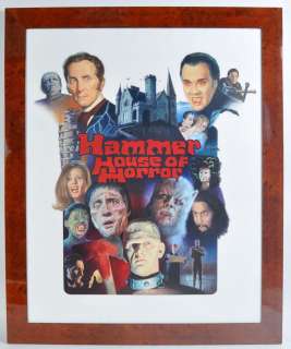 ESTATE OF DAVE PROWSE - HAMMER HOUSE OF HORROR ORIGINAL ARTWORK | Auctioneum Ltd