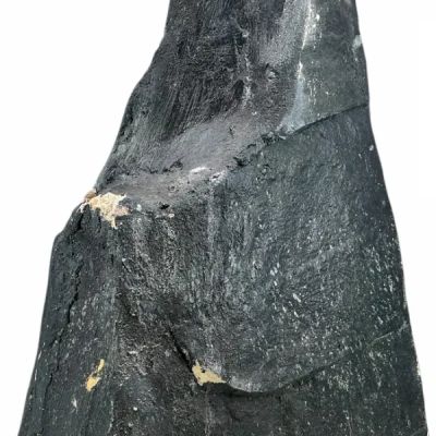 Lot 56: Wuthering Heights Young Cathy (Charlotte Mellington) Screen Used Rock With ‘C+H’ Engraving | VIP Fan Auctions