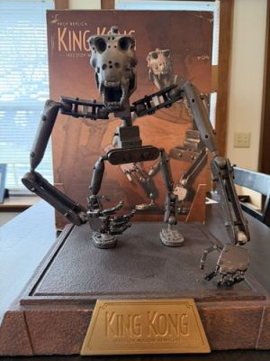 SIDESHOW COLLECTIBLES King Kong 1933 StopMotion Armature #453 of 500