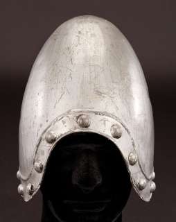 Lot 697 - FRENCH HELMET FROM MONTY PYTHON AND THE HOLY GRAIL.