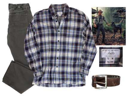 Sam Neill Screen-Worn Outfit From ‘‘Jurassic Park III‘‘ -- With COA From Universal Pictures