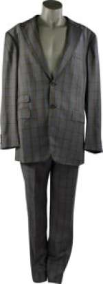 Ballers | Spencer’s Custom Orange and Gray Plaid ALBA Suit.... | Heritage