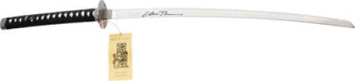Uma Thurman (The Bride) Signed Katana Sword from Kill Bill Vol. 1 & 2 (Miramax, 2003-04).
