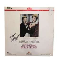 The Unsinkable Molly Brown Debbie Reynolds Signed Laser Disc | Premiere Props
