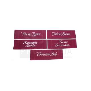 Liittle Women (Colubia Pictures, 1994) - Set of Chair Backs Christian Bale(0001) | Propabilia