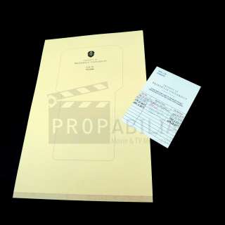 Lot 122 - The Magicians - Brakebills Sign Out Library Card (0174)