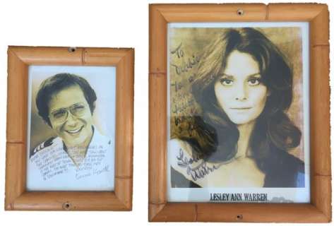 Bernie Kopell and Lesley Ann Warren Signed Autographs | Premiere Props