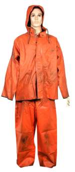 George Clooney "Perfect Storm" Screen Worn Orange Bib Fishing Pants | Gotta Have Rock and Roll