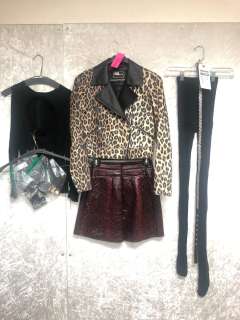 "Superhero Show - Season 6 Ep.1/7 "- #8 Hero - Complete ’punk’ outfit - includes Guess leopard print | Direct Liquidation