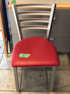 Lot 314 - Riverdale -Group of 4 red chairs