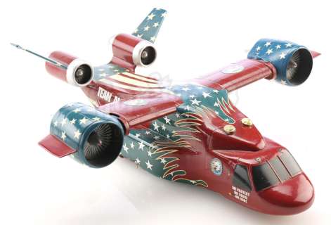 TEAM AMERICA: WORLD POLICE (2004) - Lot 825 - Team America Osprey Model Miniature