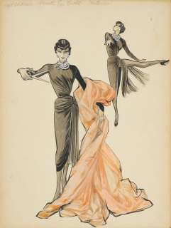 A group of three Mary Ann Nyberg costume designs for Cyd Charisse in The Band Wagon | Bonhams