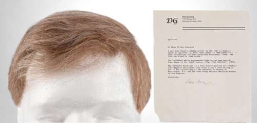 John Wayne "The Shootist" Worn Hairpiece | Burley Auction