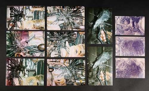 Alien & Aliens Collection Auction | Colour Photos of the Hive Featuring Miniature Queen Puppet | Propstore