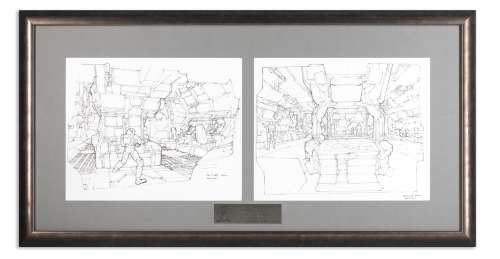 Halo: Two Original Concept Artworks For The Videogame ’Halo: Combat Evolved’, Bungie, 2000, 2 | Bonhams