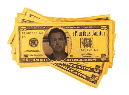 Scrubs | Janitor (Neil Flynn) Five Dollar Notes | Propstore