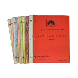 Leslie Easterbrook "Rhonda Lee" Archive of 16 Production Scripts from the TV Series Laverne & Shirley. | Bonhams