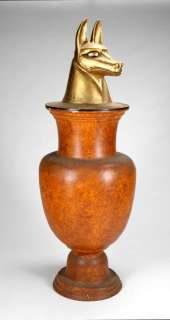 CLEOPATRA JAR WITH JACKAL HEAD | Julien’s