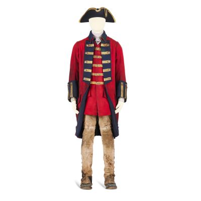 Lot 57 - Black Jack’s British Military Uniform, ’Redcoat’, worn at The Battle of Culloden Season 3, Episode 1, ’The Battle Joined’ 8 | Bonhams