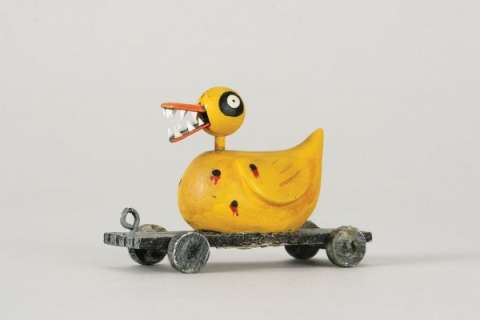 Duck toy w/ teeth from Nightmare Before Christmas | Profiles in History