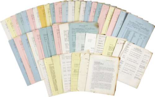 Billy Wilder Some Like It Hot Production Archive Including Call Sheets.... | Heritage