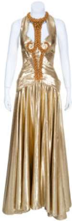 Madonna‘s Gold Gown from Evita....