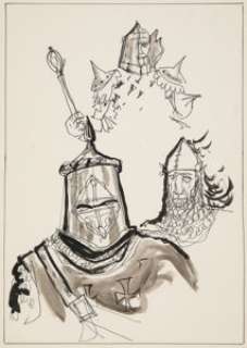 Orson Welles Chimes at Midnight Sketch (1965). | Heritage