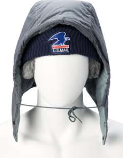 John Ratzenberger "Cliff Clavin" U.S. Mail Carrier Winter Weather Hood, Knit Cap, Ear Muffs, and Gloves from Ch...
