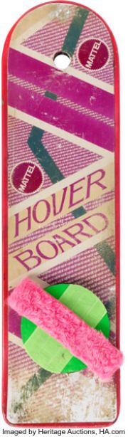 Back to the Future Part II (Universal, 1989), Michael J. Fox "Marty McFly" Mattel Hoverboard with Screen-Matched Handlebars. (Total: 2 Items) | Heritage