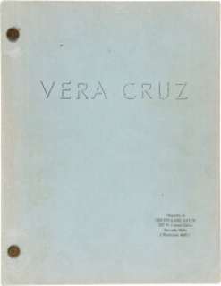 Vera Cruz (United Artists, 1955), Unspecified (Presumed Final) Draft Complete Screenplay (8.5" X 11").