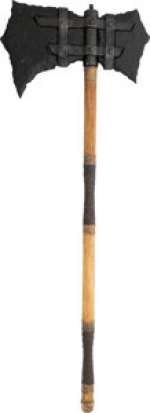 Sandor "The Hound" Clegane (Rory McCann) Pair of (2) Action Dragonglass Battle Axes from Game of Thrones (HBO® Original 2011-2019, Season 8). (Total: 2 Items)