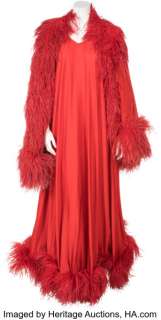 Green Acres (CBS TV, 1965-1971), Eva Gabor "Lisa Douglas" Reddish Pink Negligee.