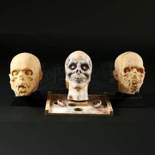 THE HAUNTED MANSION (2003) - Lot 923 - Painted Hitcher (Jeremy Howard) Appliance and Zombie Masks