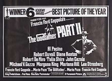 The Godfather | The Godfather - Part 2 - Lot of 2 - Original vintage UK Quad poster & Press Campaign Book, 1974 - rare | Catawiki