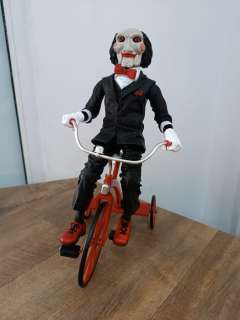 1:2 Scale Billy on Tricyle with Sound (Mint Condition), Saw | Saw, 1:2 scale Billy on Tricyle with sound (mint condition) | Catawiki