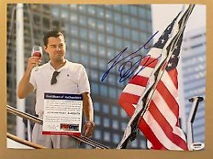 The Wolf of Wall Street | The Wolf of Wall Street - Signed by Leonardo Di Caprio - with PSA/DNA Certification - autograph, photo - No Reserve | Catawiki