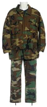 Lot 126 - Landry‘s Green Camo BDU and Boonie Hat