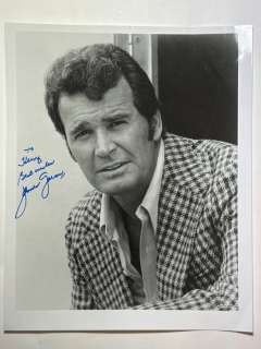 The Rockford Files | The Rockford Files - James Garner personally signed press-photo with dedication | Catawiki