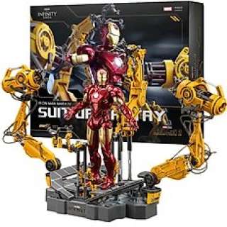 Mk4 Suit-Up Gantry 1/10 Tony Stark Action Figure, Marvel: Iron Man | Marvel: Iron Man, Mk4 Suit-up Gantry 1/10 Tony Stark Action Figure | Catawiki
