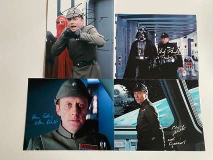 Star Wars | Star Wars - Imperial Officer - Signed by Ken Colley, Michael Pennington, Pip Miller, Andy Bradford | Catawiki