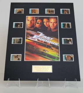 Fast And the Furious | Fast and the Furious - Framed Film Cell Display with COA | Catawiki