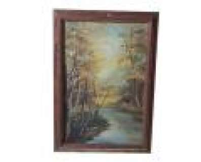 Bates Motel - Lot 63 - Bates Motel Vertical Creek Painting