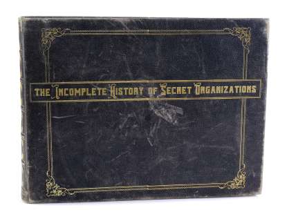 Netflix’s a Series of Unfortunate Events (Tv Series) | Justice Strauss’ The Incomplete History of Secret Organizations Book | Propstore