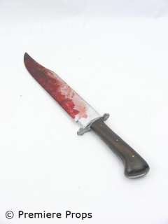 Lot 600 - Halloween II Michael Myers (Tyler Mane) Bloody Knife Movie Props